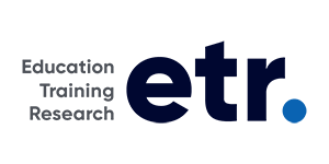 ETR (Education Training & Research) Logo